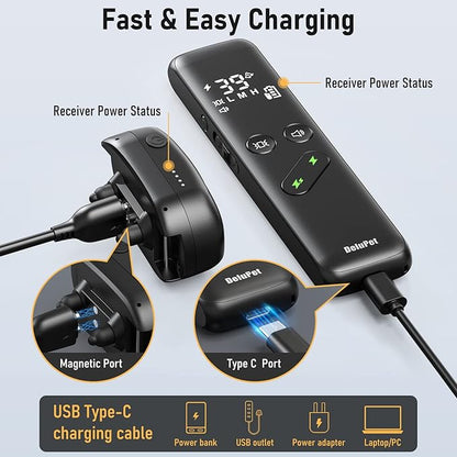 Dog Shock Collar 2 Dogs 3 Training IPX7 Waterproof