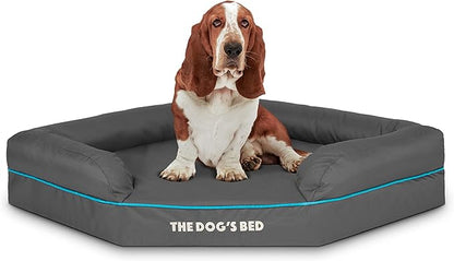 The Dog’s Bed Orthopedic Memory Foam Waterproof Corner Dog Bed