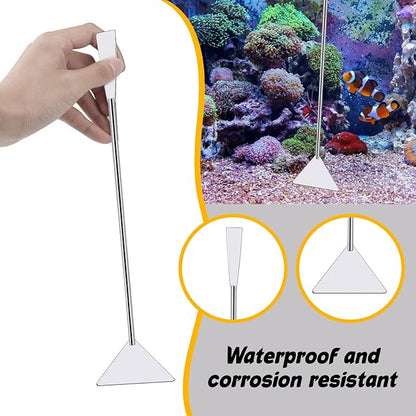 Fish Tank Cleaning Tools, 8 in 1 Aquarium Feeder Tools Kit, Aquarium Plants Cleaner, Stainless Steel Feeding