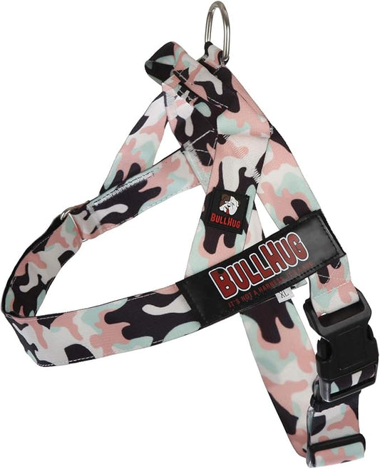 BULLHUG Harness – Made for Larger Chested Dogs Like English Bulldogs