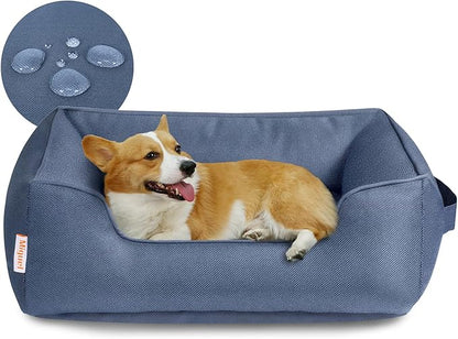 Miguel Waterproof Outdoor Dog Bed for Medium Small Dogs 30 inches