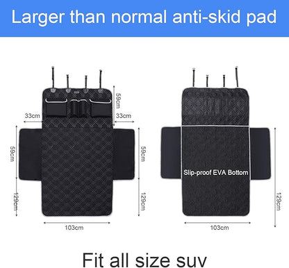 BRONZEMAN Pet Cargo Cover Liner for SUV and Car