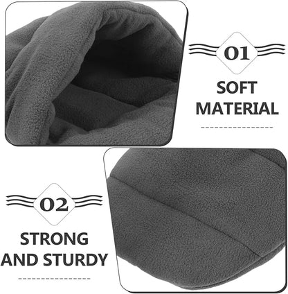 POPETPOP Pet Cave Bed for Small Animals 1.0"L x 1.0"W x 1.0"Th