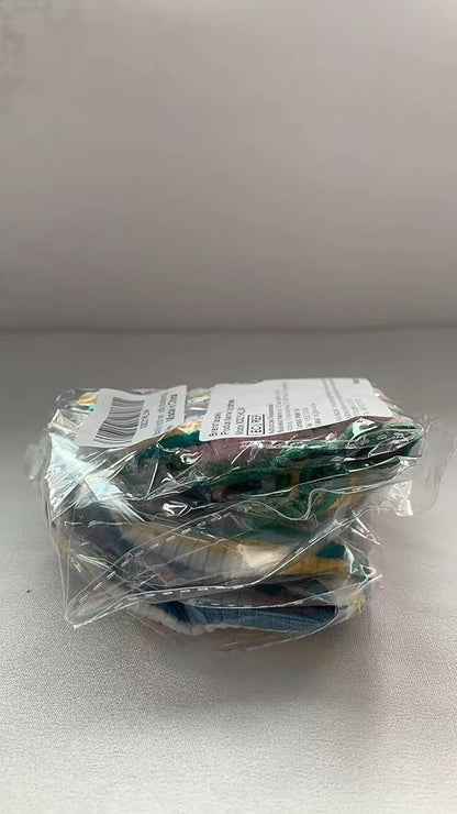 Small Medium Dog Clothes Rainbow Striped Dog Shirts Stretchable Long Sleeve Cat T-Shirt Pet Outfits for Chihuahua Yorkie Teddy (Green Edge