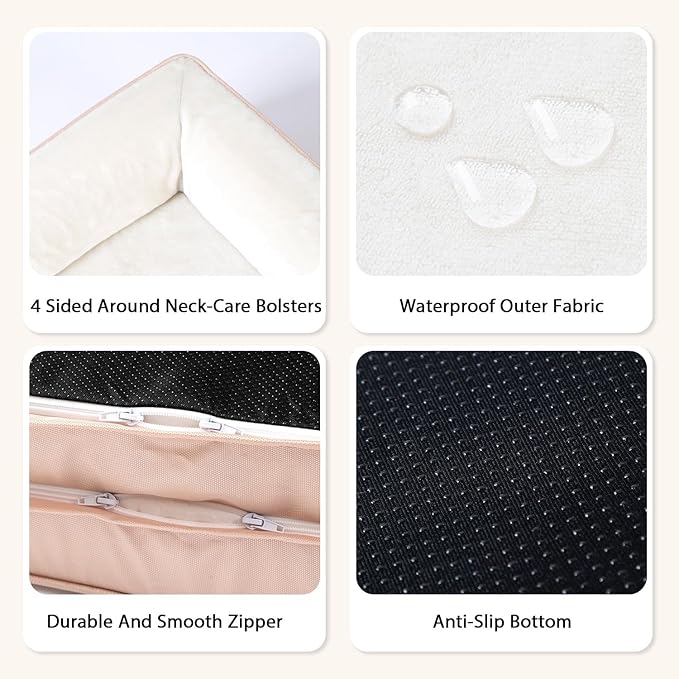 pettycare Orthopedic Dog Bed for Extra Large Dogs