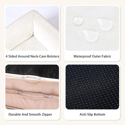 pettycare Orthopedic Dog Bed for Extra Large Dogs