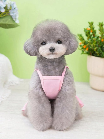 QWINEE Cat Dog Dress Cat Puppy Skirt Pet