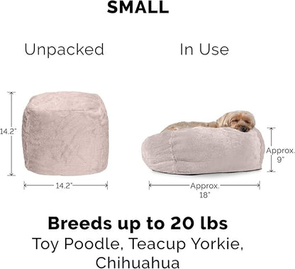 Furhaven Soft & Cozy Dog Bed for Small Dogs 20 lbs