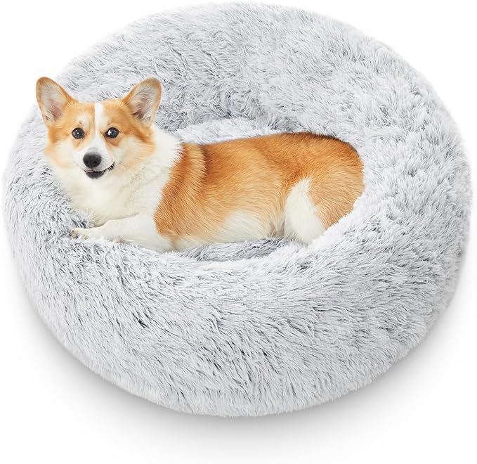Calming Donut Dog Beds for Medium Size Dog and Large Size Dog 30")