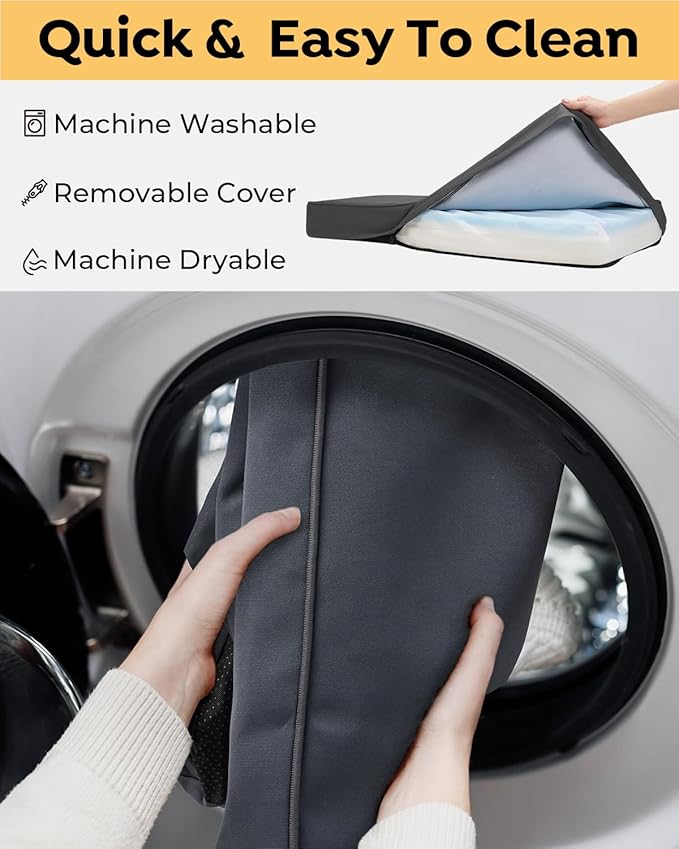 Veehoo Memory Foam Dog Bed for Large Dogs-Waterproof Dog Bed with Oxford Fabric Surface