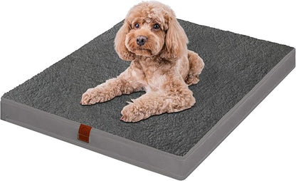 Easy-Going Dog Bed for Small Dogs (20x15x3 in,