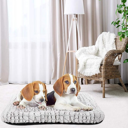 Coohom Deluxe Plush Dog Bed Pet Cushion Crate Mat