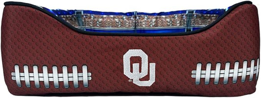 NCAA Oklahoma Sooners Stadium Dog Bed