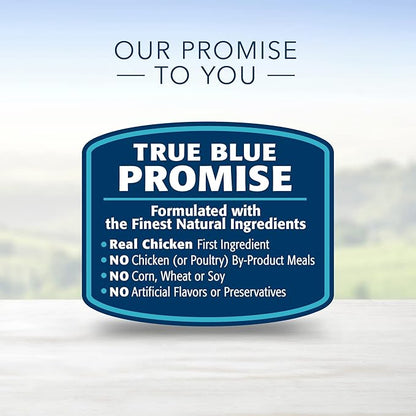 Blue Buffalo Life Protection Formula Natural Puppy Dry Dog Food and Wet Puppy Food, Chicken (30-lb Dry Food + 12.5oz cans 12ct)