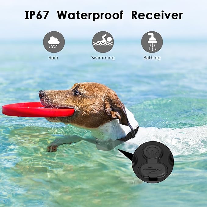 Dog Shock Collar IP67 Waterproof 3 Training