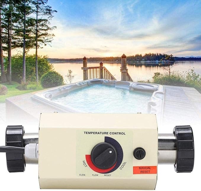 3KW 220V 240V Electric Water Heater Thermostat SPA Bath Heater Pump
