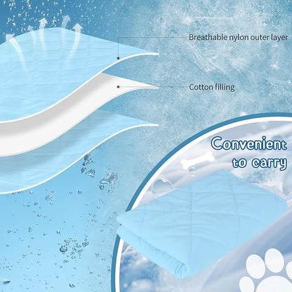 DELIFUR Cat Cooling Blanket 27.5"x19.7")