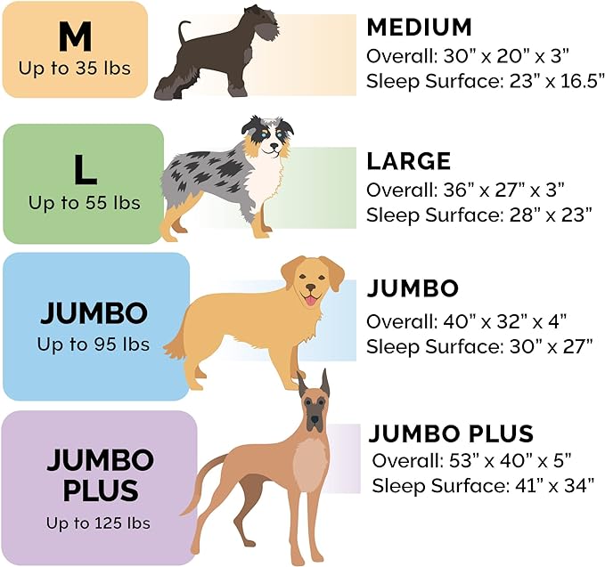 Furhaven Orthopedic Dog Bed for Large Dogs w/ Removable Bolsters & Washable Cover 125 lbs