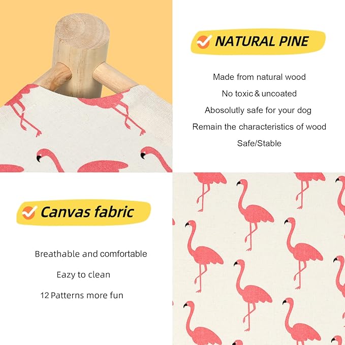 Patas Lague Cat and Dog Hammock Bed Small Dog Bed