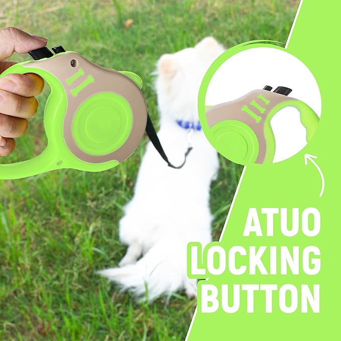 Retractable Dog Leash Automatic Telescopic Tractor Dog Tape 10/16 FT