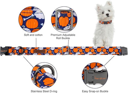 Unique style paws Dog Collar Metal Buckle Collar