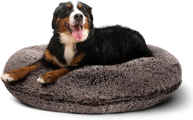 Bessie and Barnie Bagel Donut Dog Bed