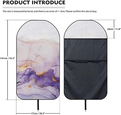 Marble Waterproof Towel Car Seat Cover Anti-Slip Bucket Seat Protector Washable Car Accessories Decro from Sweat