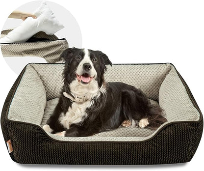 Miguel Removable Washable Dog Bed for Medium Dog Easy Clean 35 Inch