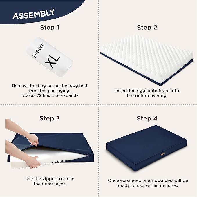 Lesure XXL Waterproof Dog Beds