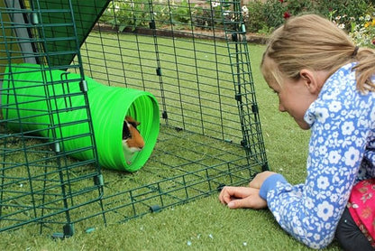 All Weather Flexible Bunny Warren Fun Tunnel, Green (Package May Vary)