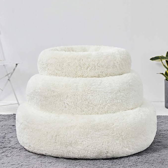 Washable Dog Round Bed Large