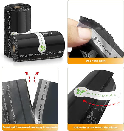 100% Compostable Dog Poop Bags-270 Counts 18Rolls