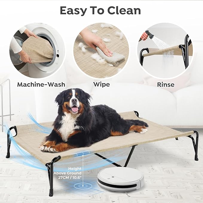 Veehoo Elevated Raised Dog Bed