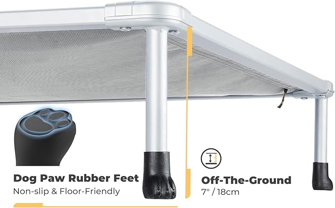 Veehoo Cooling Outdoor Elevated Dog Bed