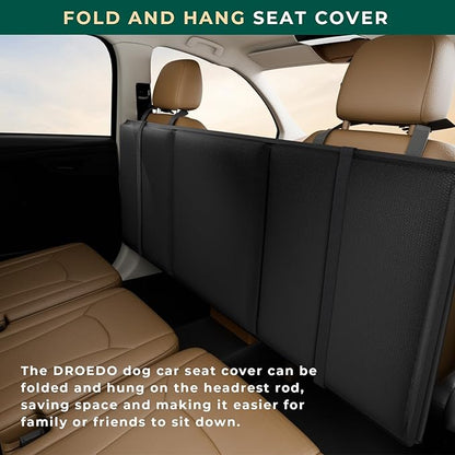 Dog Car Seat Cover for Back Seat 420 Pounds,Waterproof