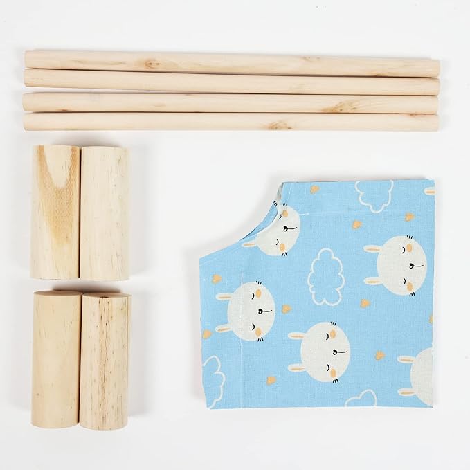 Patas Lague Hammock Bed 19x19x5 inches, 20 lbs