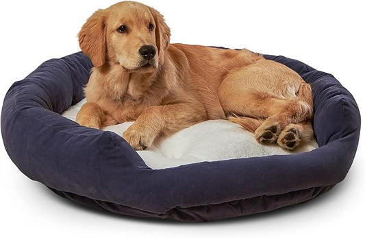 Maddie Donut Dog Bed with Removable Center Pillow (32" x 32")
