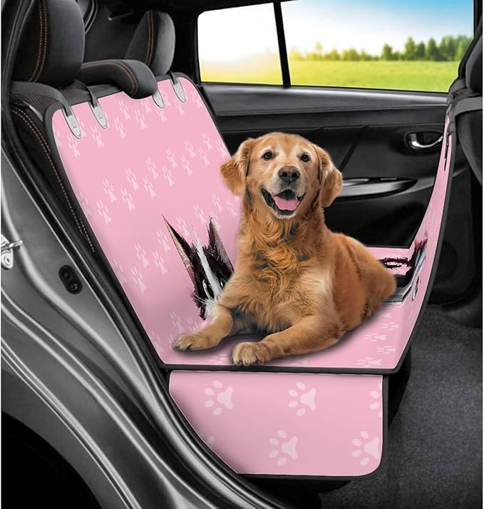 AFPANQZ Cat Print Dog Cat Seat Cover Bucket