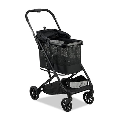Joovy Pootler 2-in-1 Pet Stroller and Carrier Black