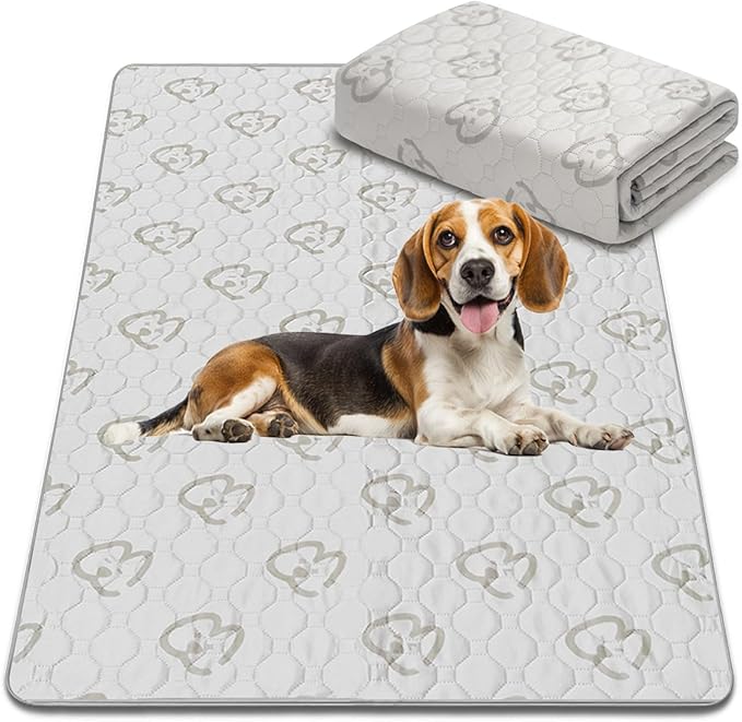 FXW Washable Pee Pads for Dogs 41" x 27", Specifically 42inch Cages,