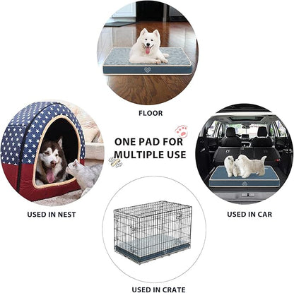 VANKEAN Waterproof Dog Crate Pad Bed Mat Reversible (Cool & Warm)