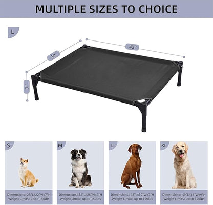 pettycare Elevated Outdoor Dog Bed 42 Inch,