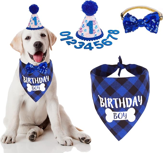 ADOGGYGO Dog Birthday Party Supplies