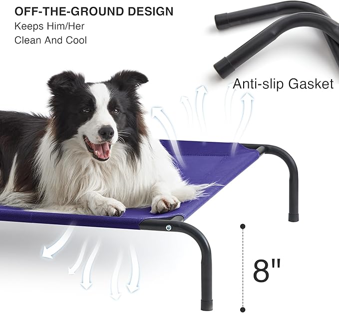 Love's cabin Outdoor Elevated Dog Bed 49in Cooling