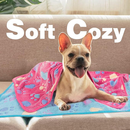 Pet Soft Blankets for Dogs (Heart-3XL)