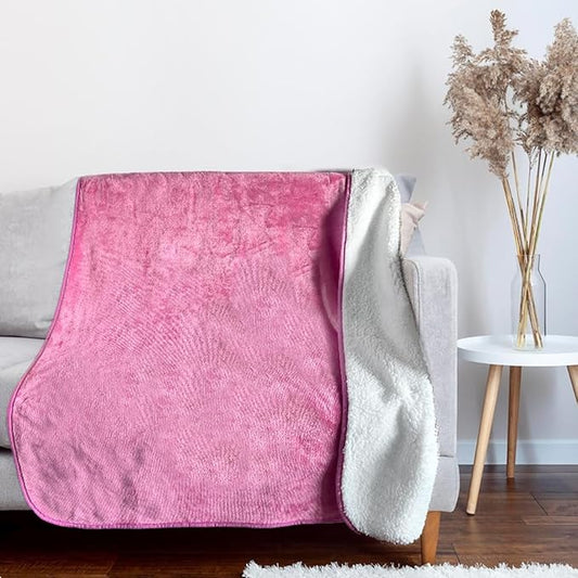 Bucephalus Waterproof Dog Blanket (Pink,50"×60")