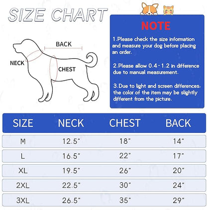 NACOCO Large Dog Raincoat Adjustable Pet Water Proof Clothes Lightweight Rain Jacket Poncho Hoodies with Strip Reflective (L