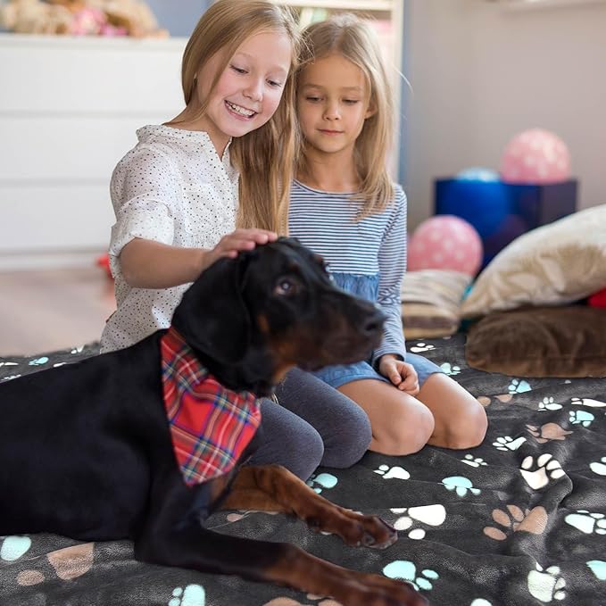 Dog Blankets for Large Dogs 80" x 60" Dog