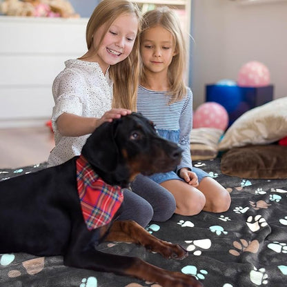 Dog Blankets for Large Dogs 80" x 60" Dog