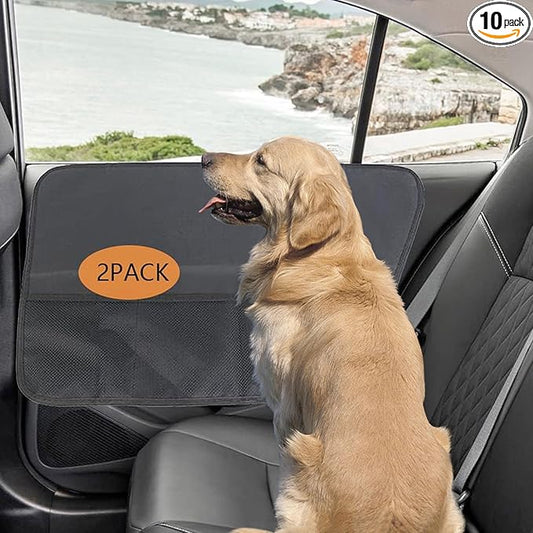 Car Door Protector -Back Seat Doors 2 Pack